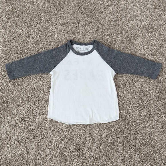 Nicky and Stella toddler boys baseball style tee t-shirt size 4T - Picture 2 of 7